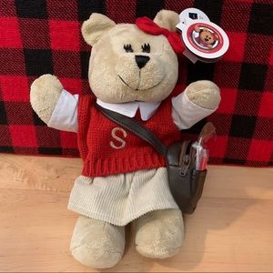 NWT Starbucks Back to School Girl Bearista Bear 34